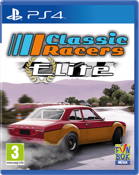 Classic Racers Elite box art for Playstation 4
